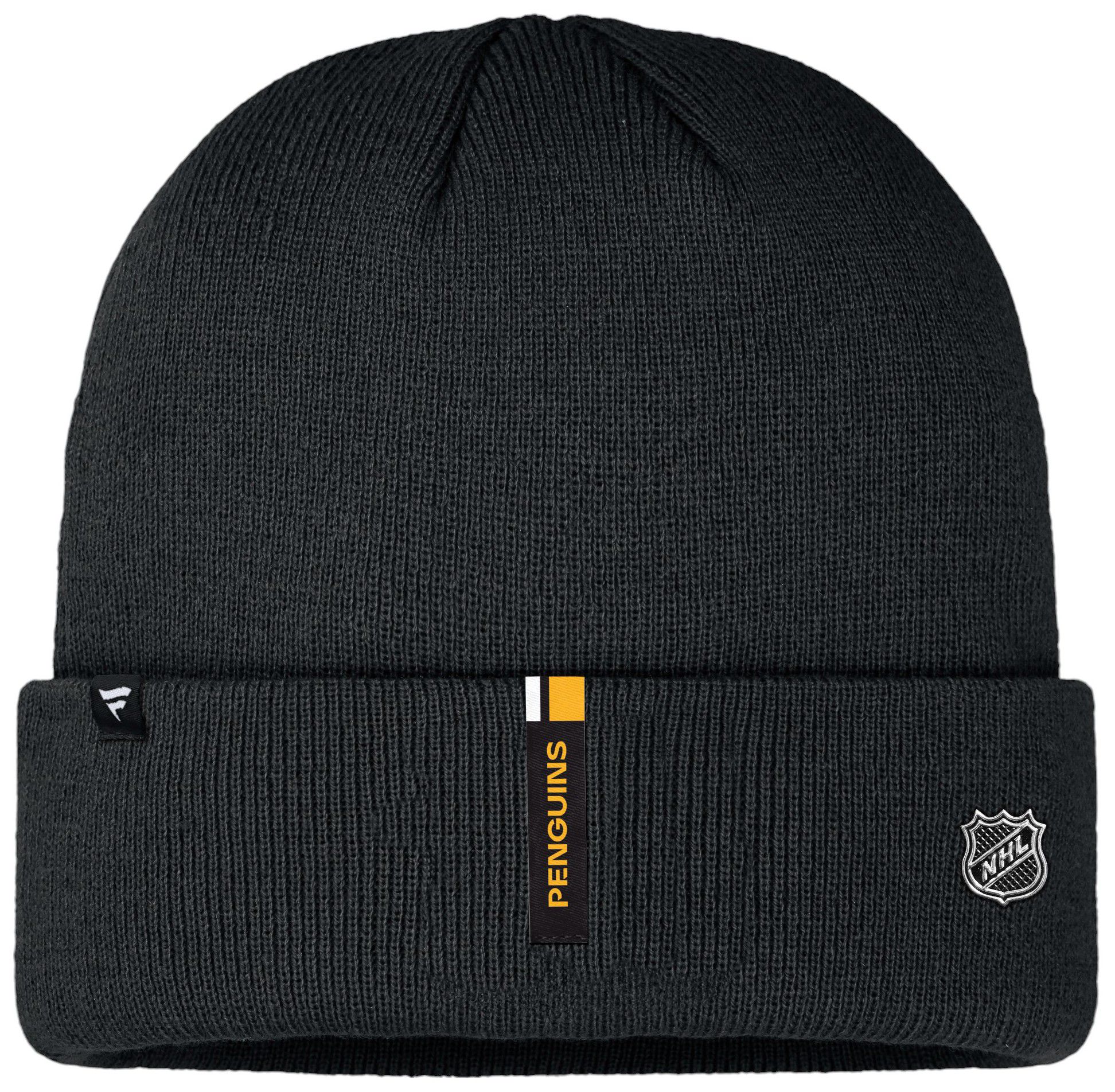 NHL Adult Pittsburgh Penguins 2024 Authentic Pro Black Cuff Beanie product image