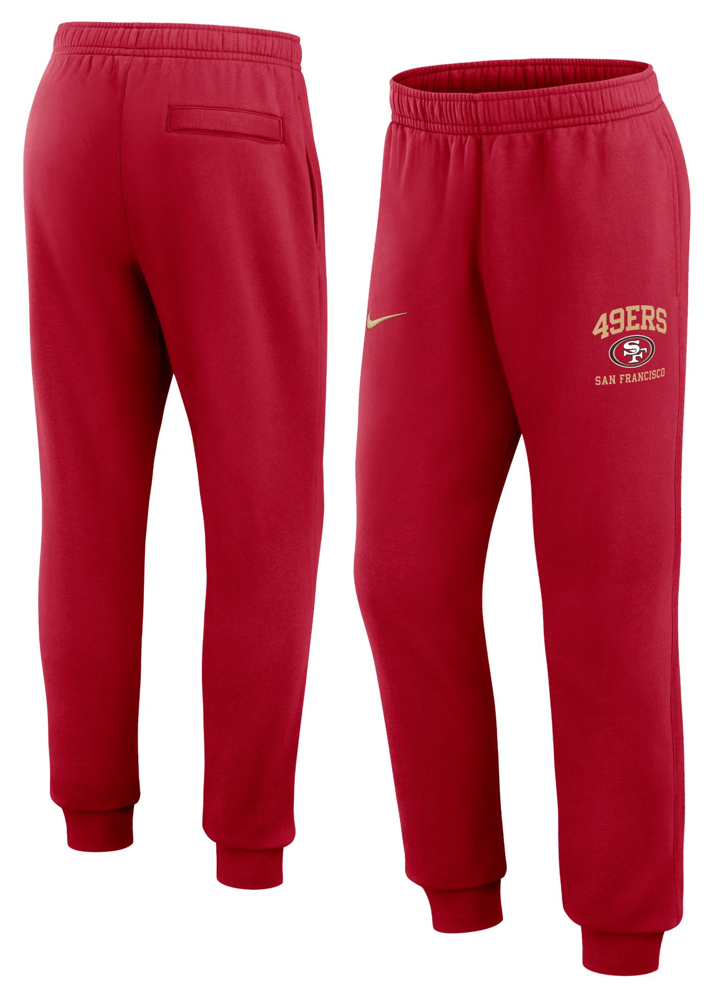 Red nike joggers mens clearance