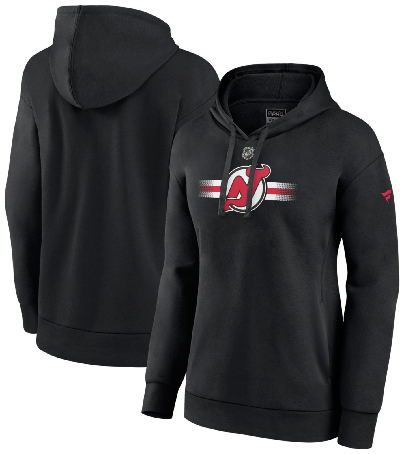 NHL Women s New Jersey Devils 2024 2025 Authentic Pro Black Pullover Hoodie Dick s Sporting Goods