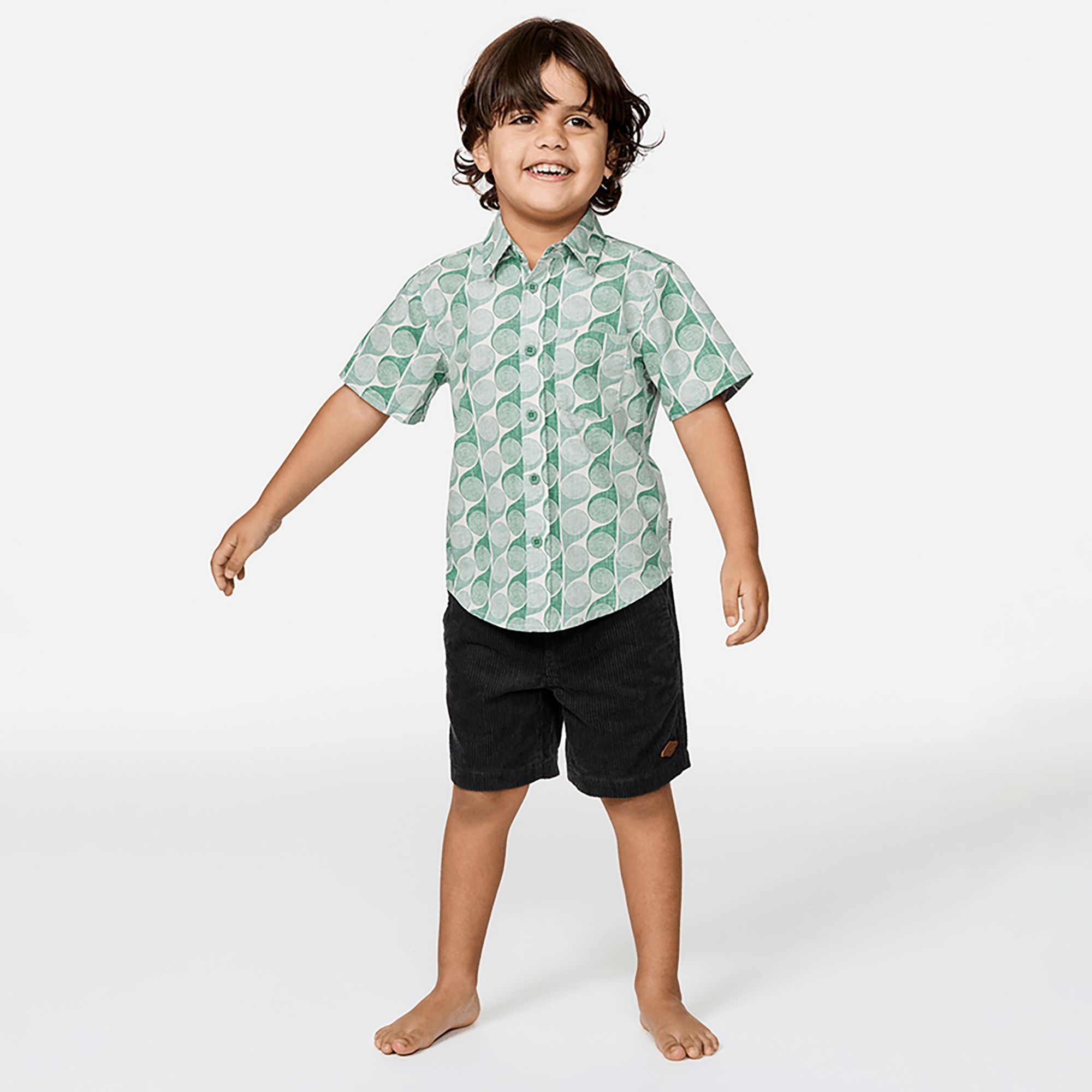 Rip Curl Little Boys' Artist of the Search Yardy Short-Sleeve Shirt product image