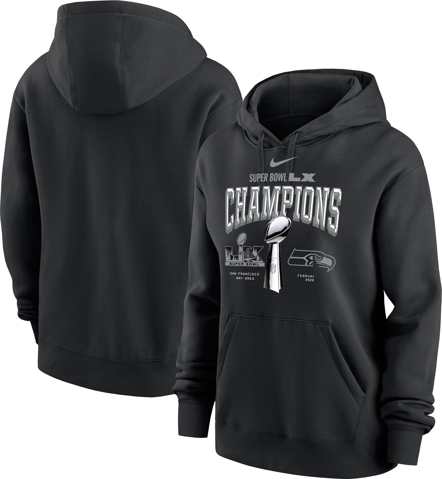 Nike Women's 2025-26 Super Bowl LX Champions Seattle Seahawks Locker Room Hoodie product image
