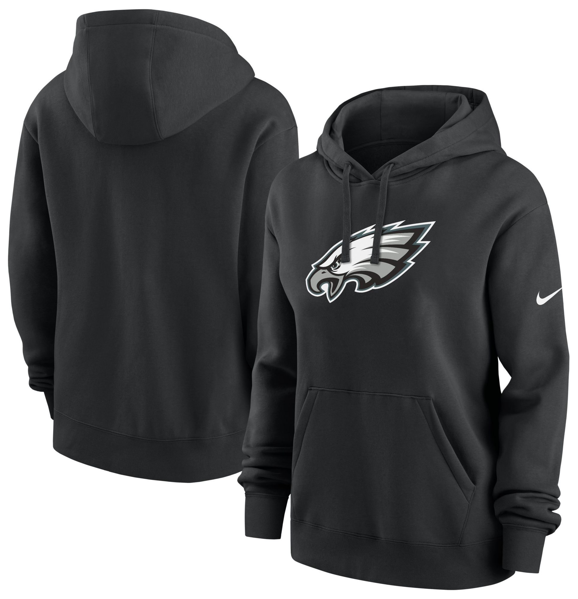 Nike Women's Philadelphia Eagles Black Logo Pullover Hoodie product image