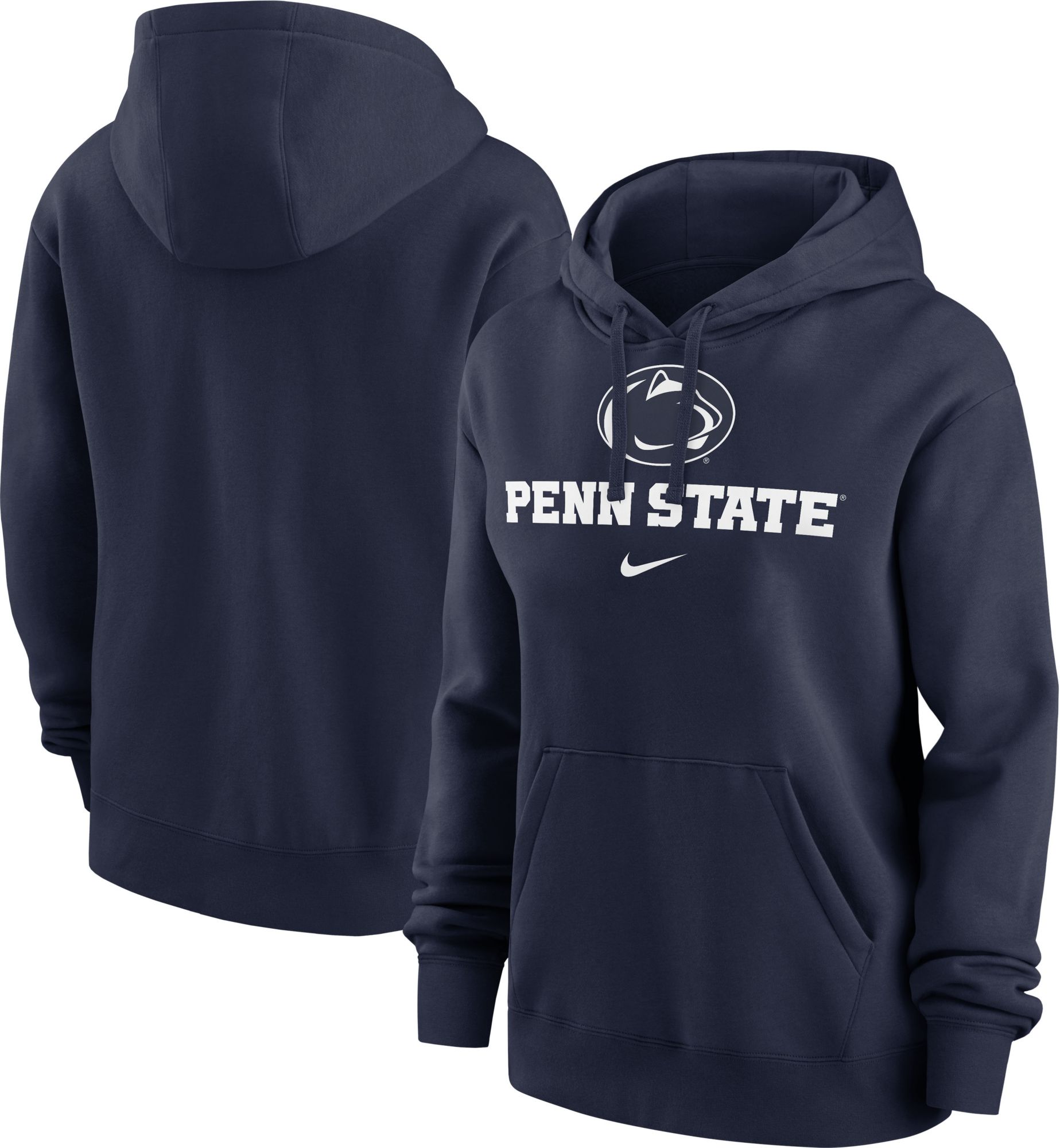 Nike Women's Penn State Nittany Lions Navy Club Fleece Hoodie product image