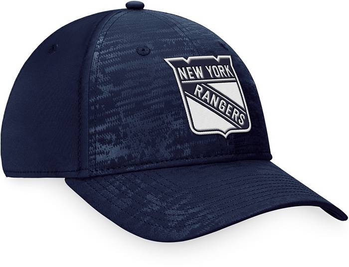 Men's Mitchell & Ness Blue New York Rangers 75 Years Vintage Fitted Hat