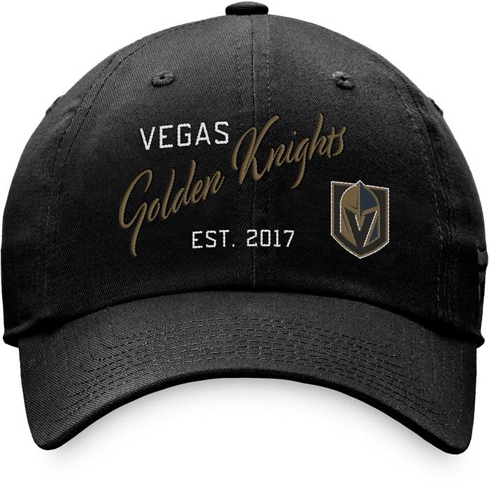 Mitchell & Ness Vegas Golden Knights Vintage Fitted Hat Black