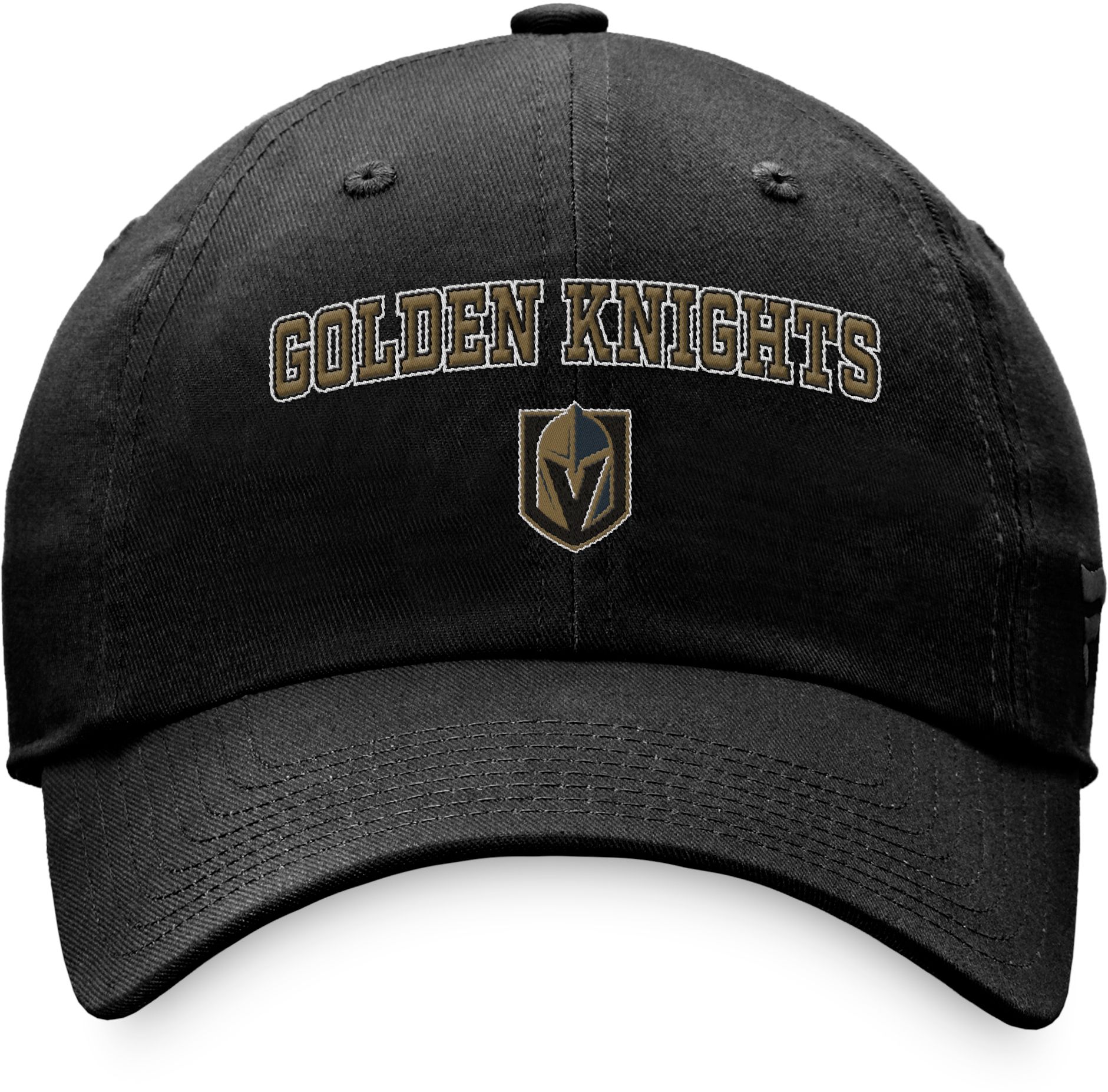 NHL Women's Vegas Golden Knights Knights Script Black Dad Hat