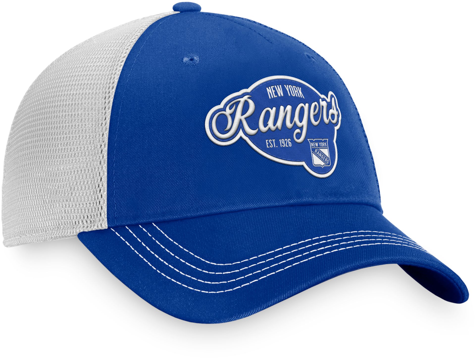 NHL Women's New York Rangers Fundamental Blue Unstructured Hat product image
