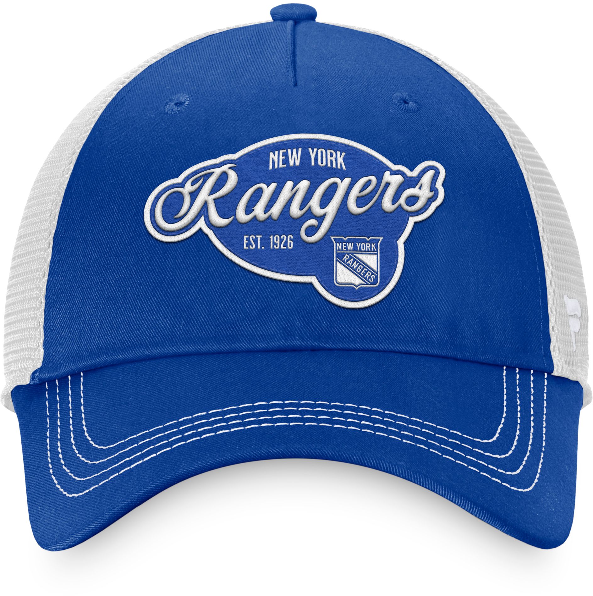 NHL Women's New York Rangers Fundamental Blue Unstructured Hat product image