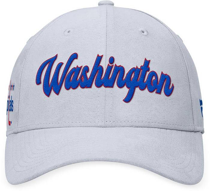 Vintage Washington Capitals Script Snapback Hat Adjustable NHL 