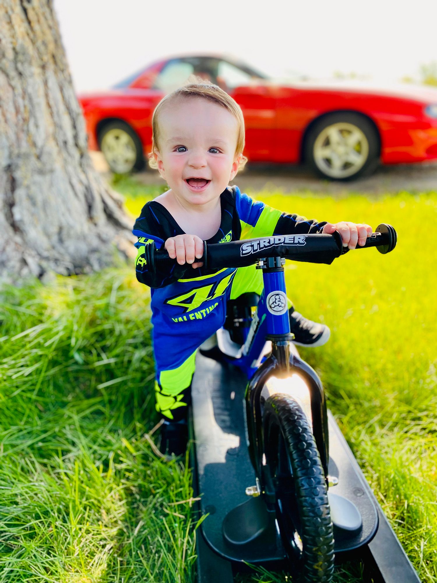 STRIDER Sport 2-in-1 12" Balance Bike and Rocking Base product image