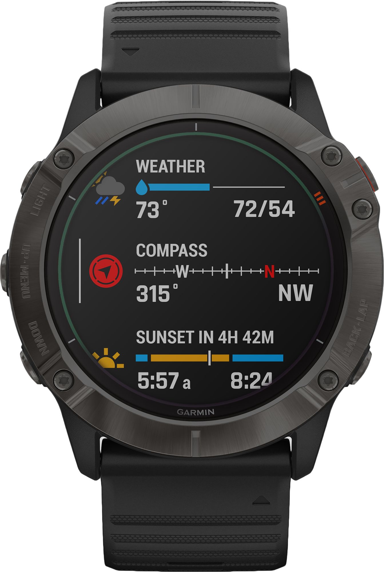 Garmin Fenix 6X Pro Solar Smartwatch product image