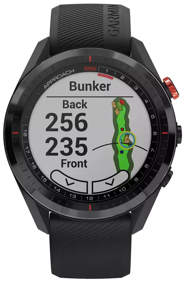 Garmin Approach S62 Premium GPS Golf Smartwatch with CT10 Club Tracking  Sensors