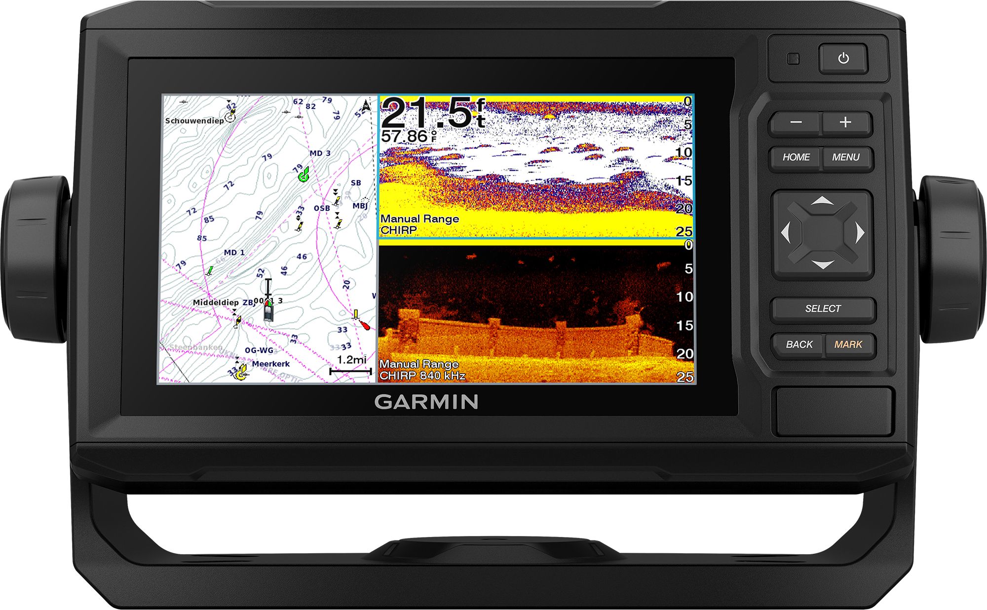 Garmin ECHOMAP UHD 64cv Fish Finder (010-02331-01)-Floor Model product image
