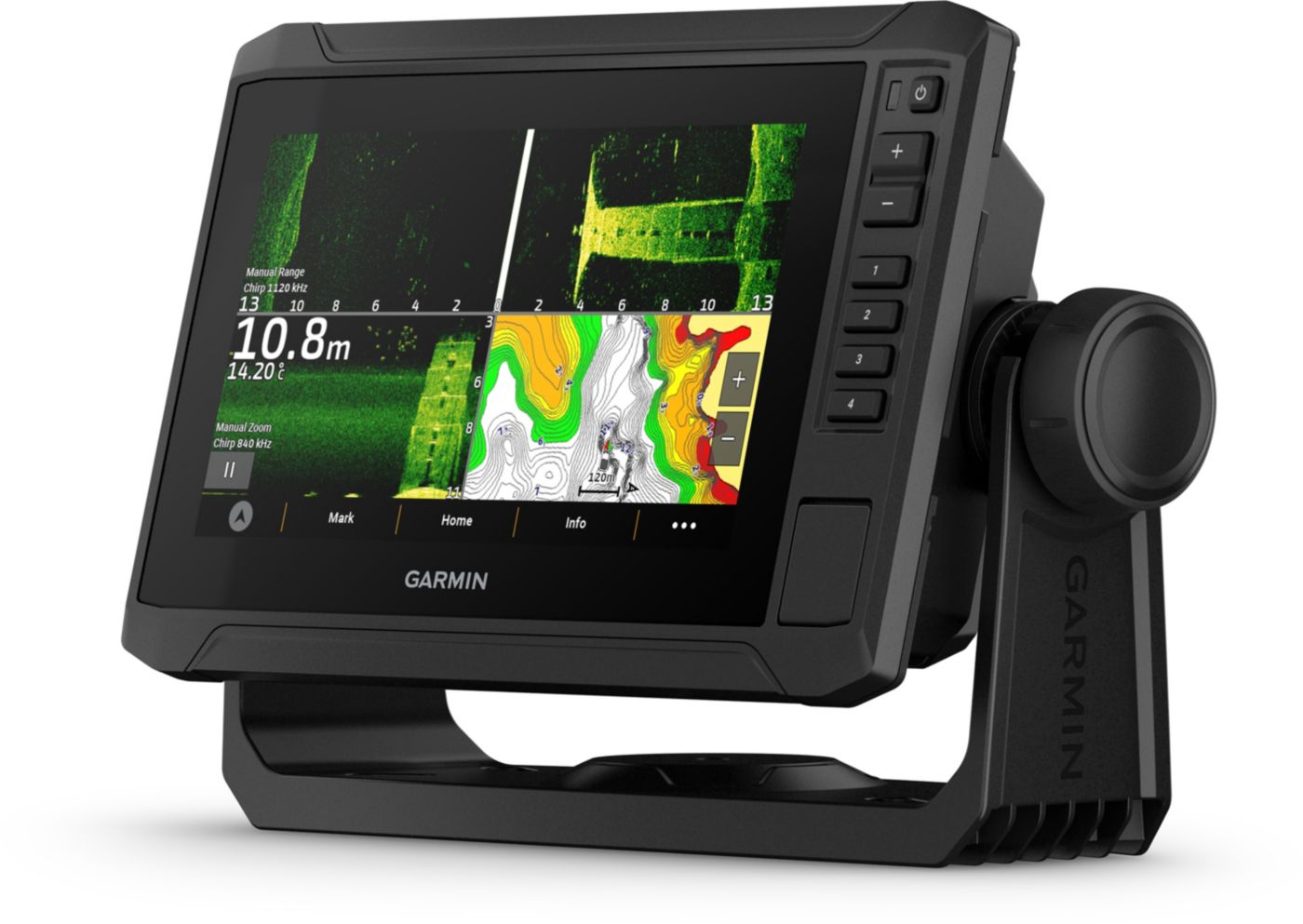 Garmin ECHOMAP UHD2 73SV with GT54UHD-TM Transducer