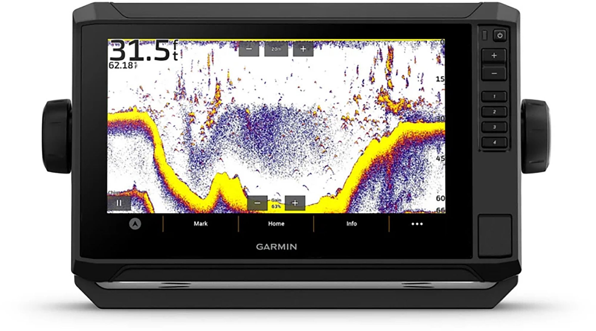 Garmin ECHOMAP UHD2 94sv Fishfinder with GT56 Transducer and U.S. Coastal Navionics+ Charts product image