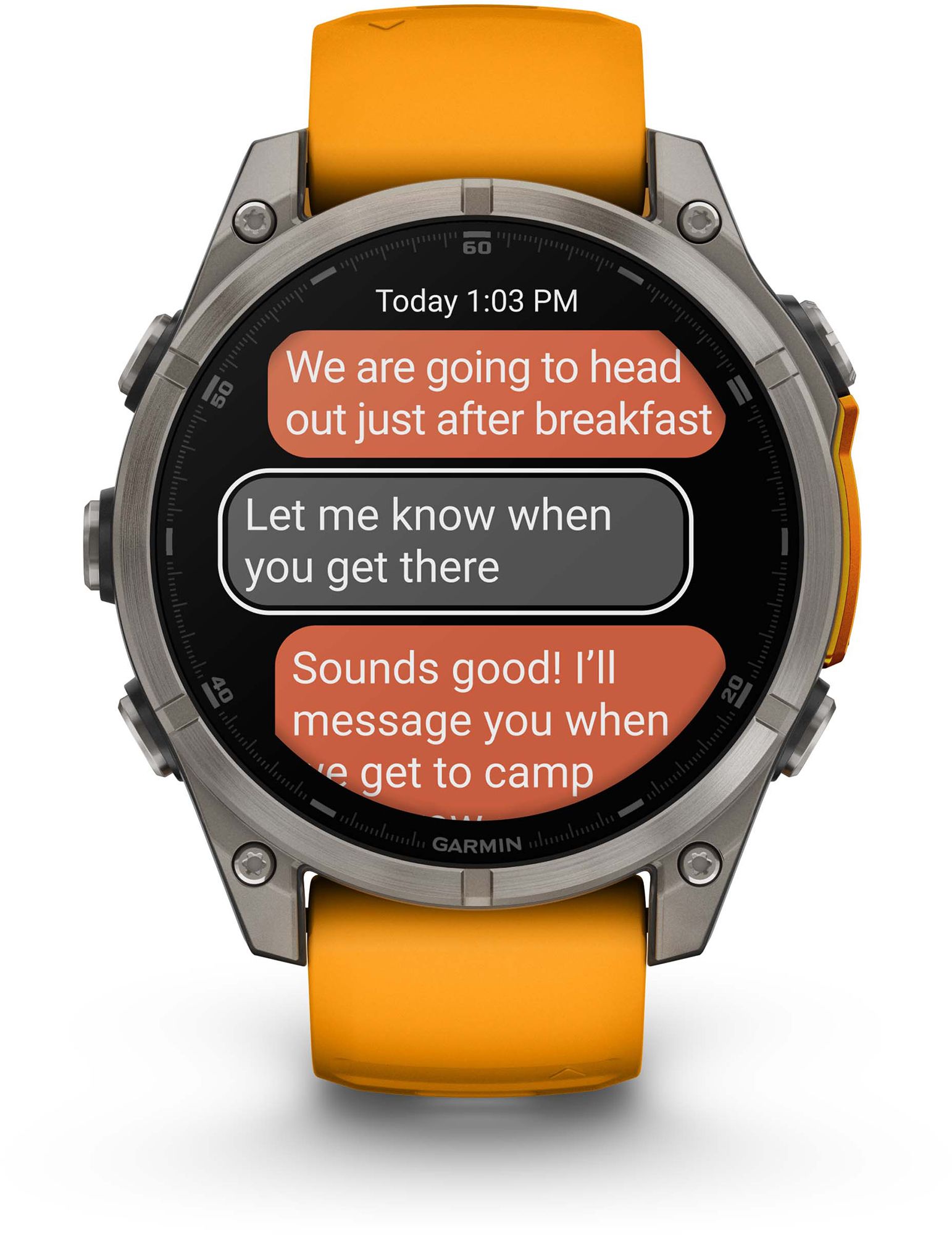 Garmin Fenix 8 47mm Multisport AMOLED GPS Smartwatch product image