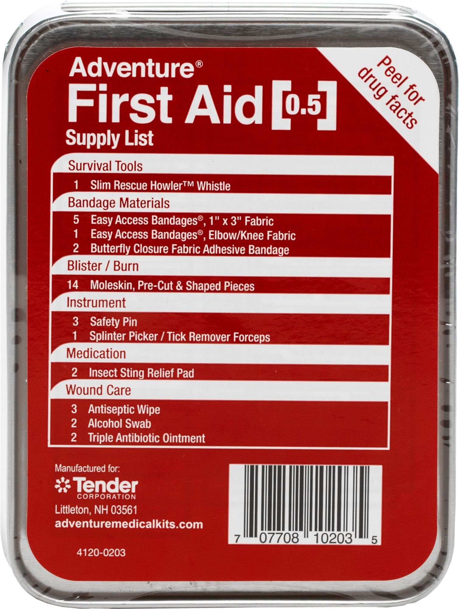 Adventure Medical Kits Adventure First Aid 0.5 Tin product image