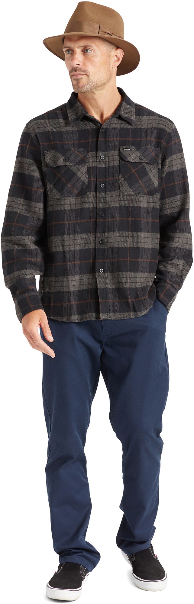 Brixton Men's Bowery Long Sleeve Flannel Shirt product image