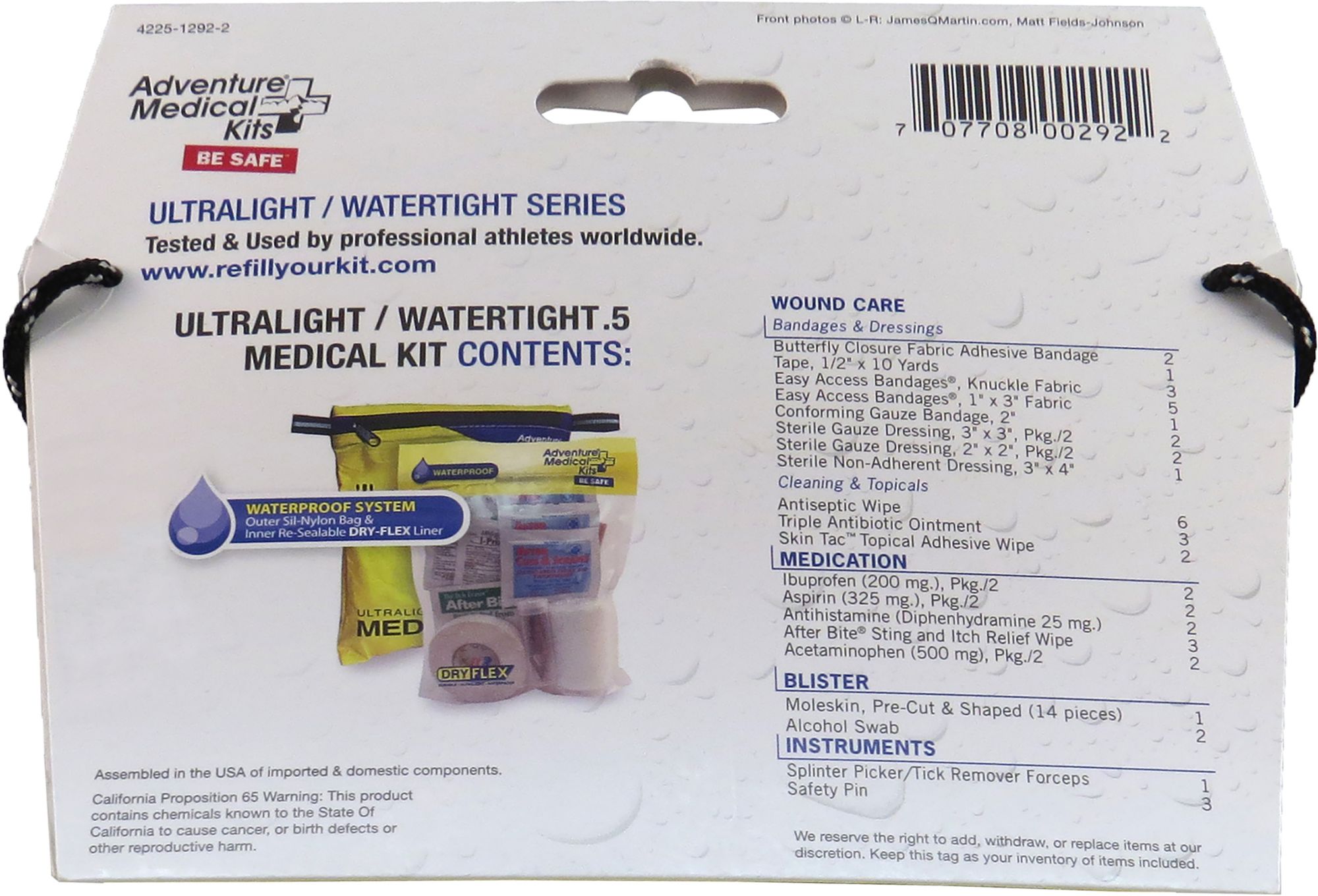 Adventure Medical Kits Ultralight/ Watertight .5 Medical Kit product image