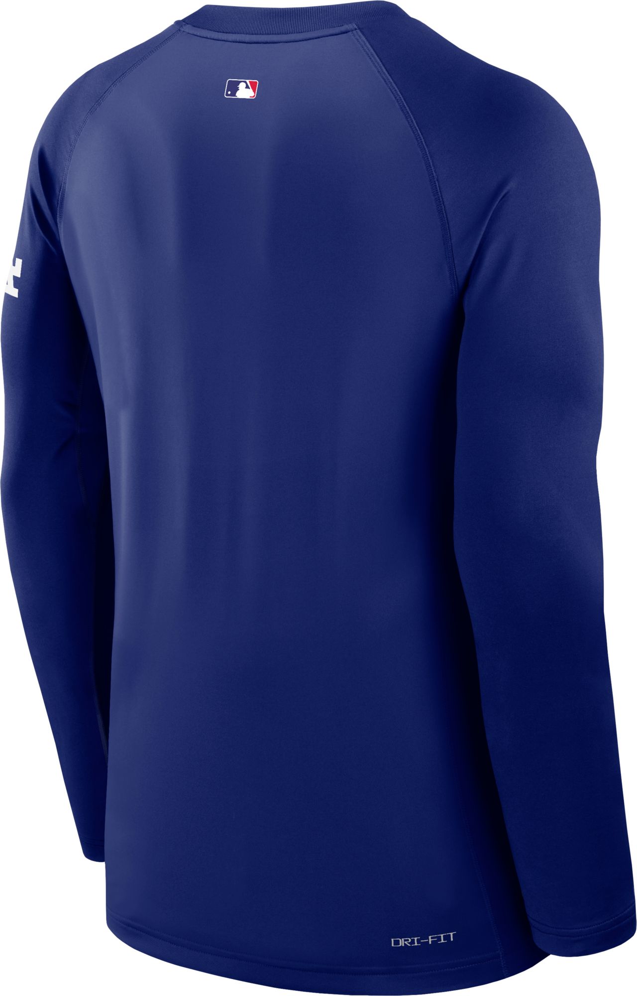 Nike Men's Los Angeles Dodgers Royal Authentic Collection Game Crew Neck Sweatshirt