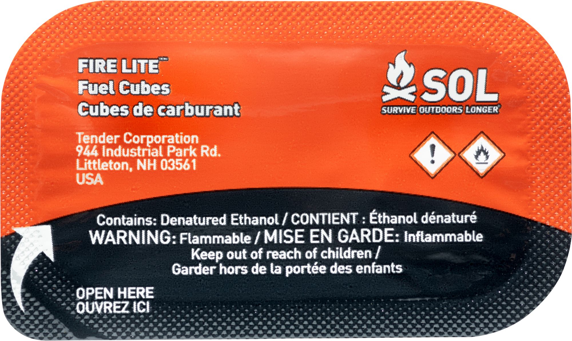 SOL Fire Lite Fuel Cubes product image