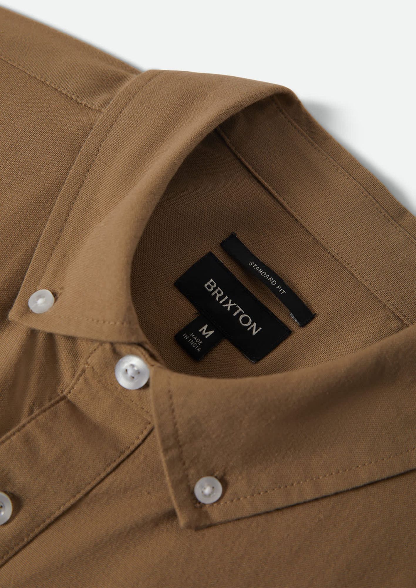 BRIXTON Men's Sanford Oxford Woven Short Sleeve Shirt product image