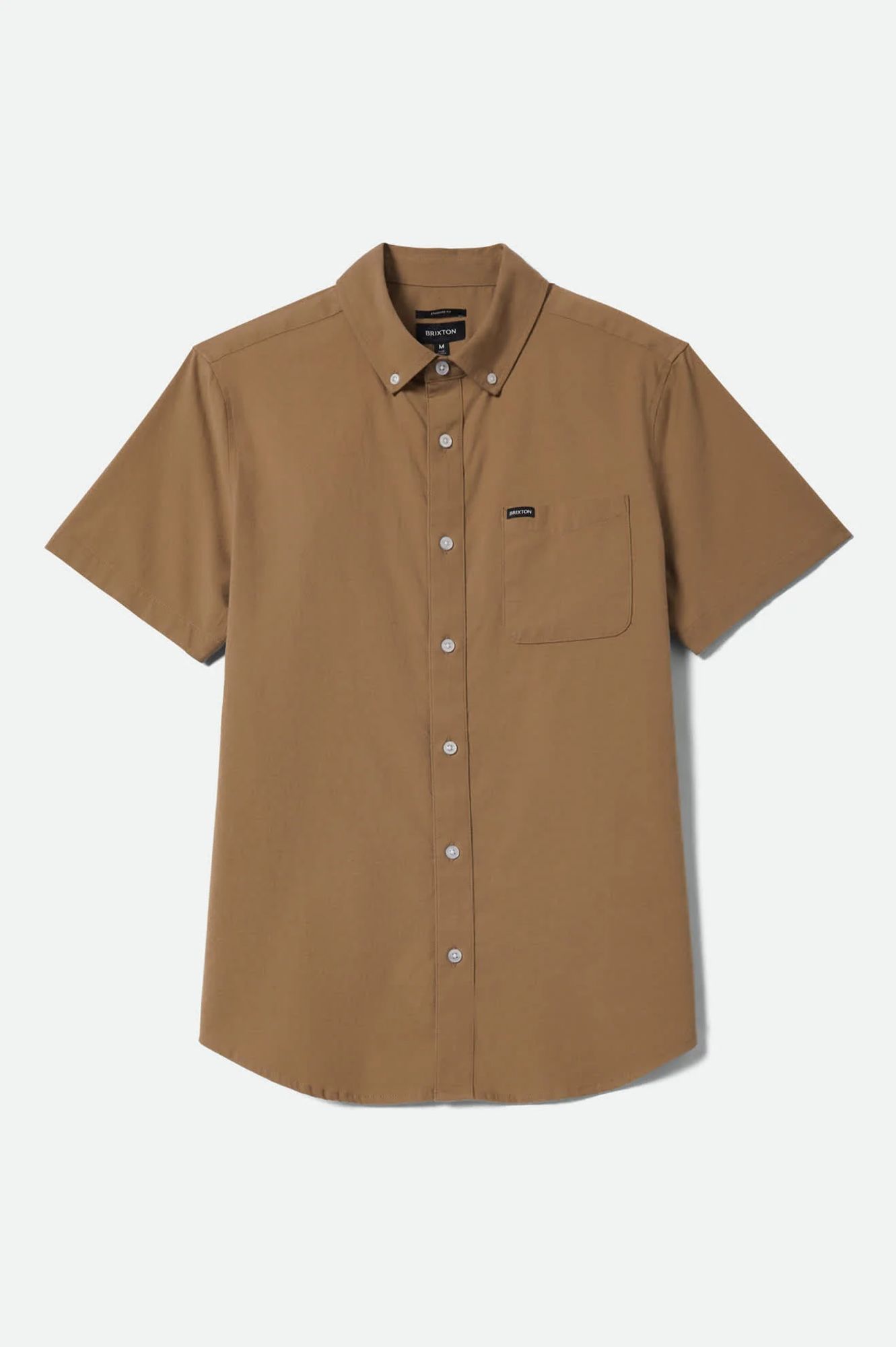 BRIXTON Men's Sanford Oxford Woven Short Sleeve Shirt product image
