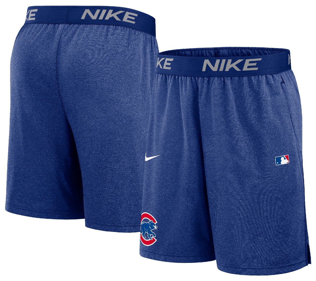 Nike Men's Chicago Cubs Blue Authentic Collection Shorts product image