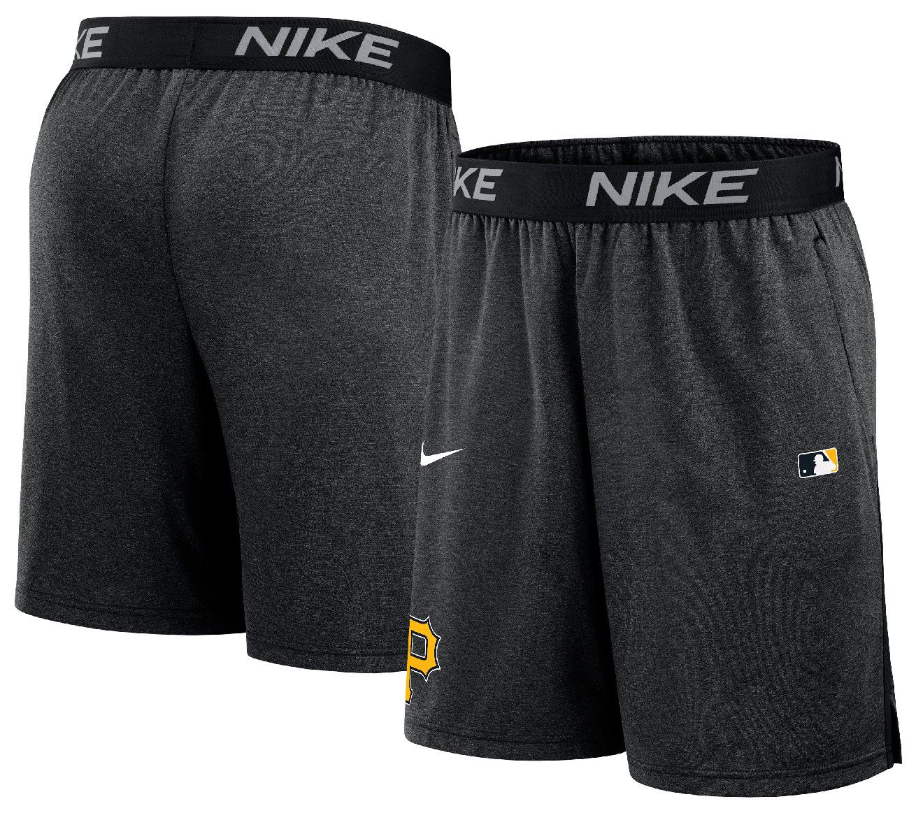 Nike Men's Pittsburgh Pirates Black Authentic Collection Shorts product image