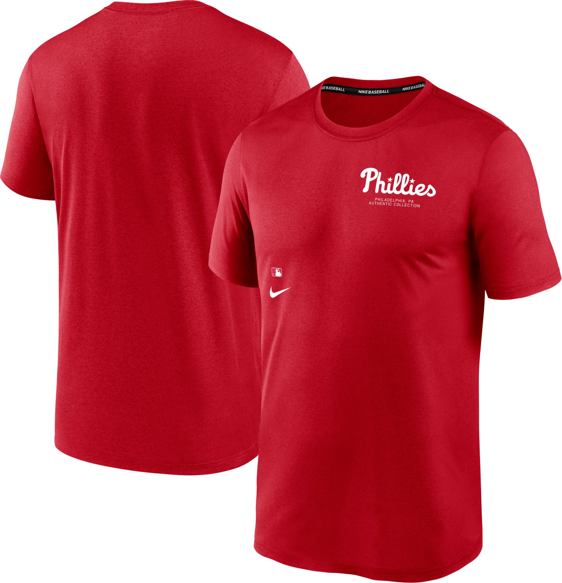Nike Men's Philadelphia Phillies Red Authentic Collection Early Work T-Shirt product image