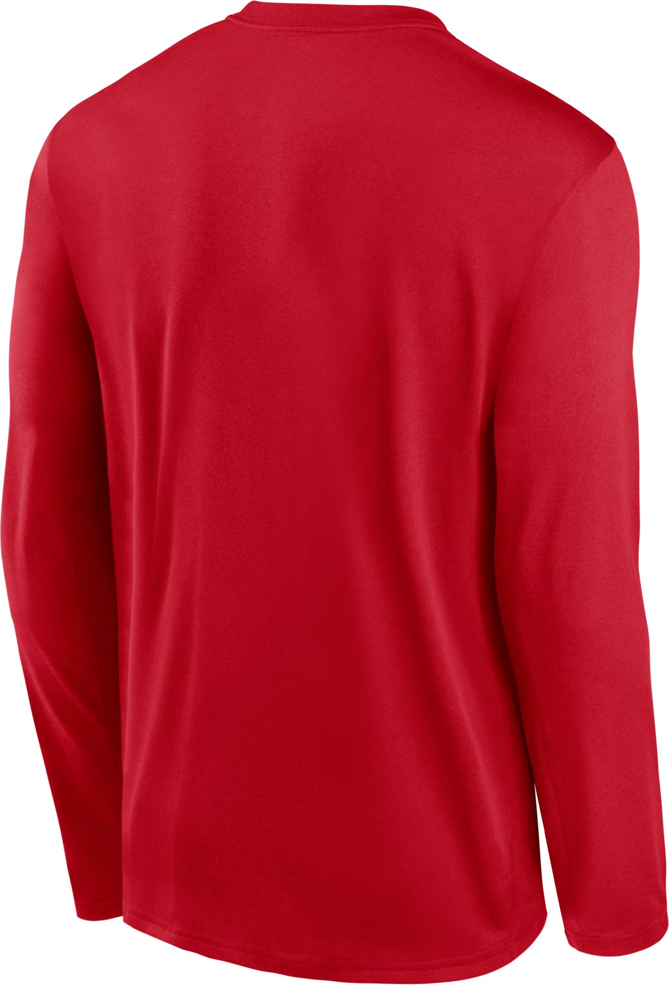 Nike Men's Cincinnati Reds Red Authentic Collection Issue Long Sleeve T-Shirt