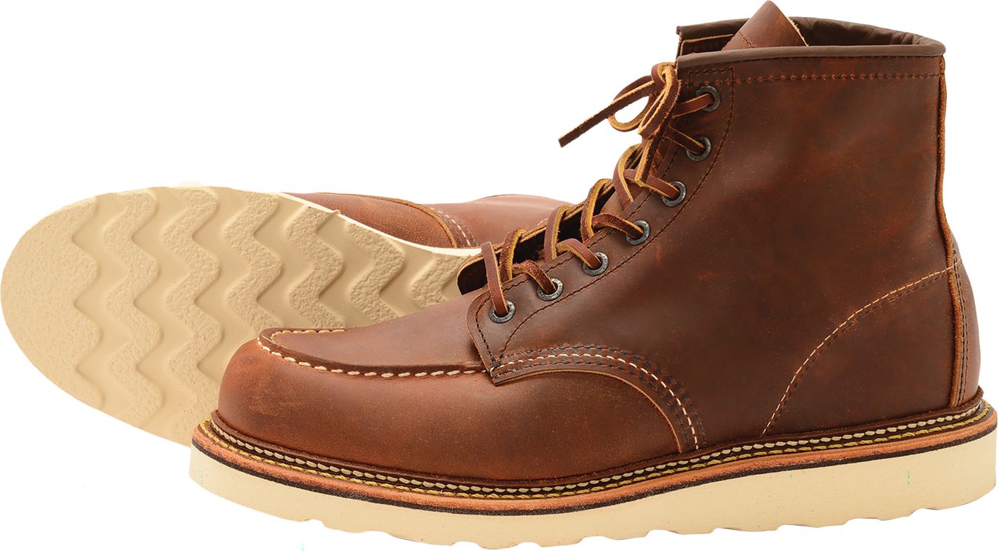 Red wing moc toe steel toe boots online