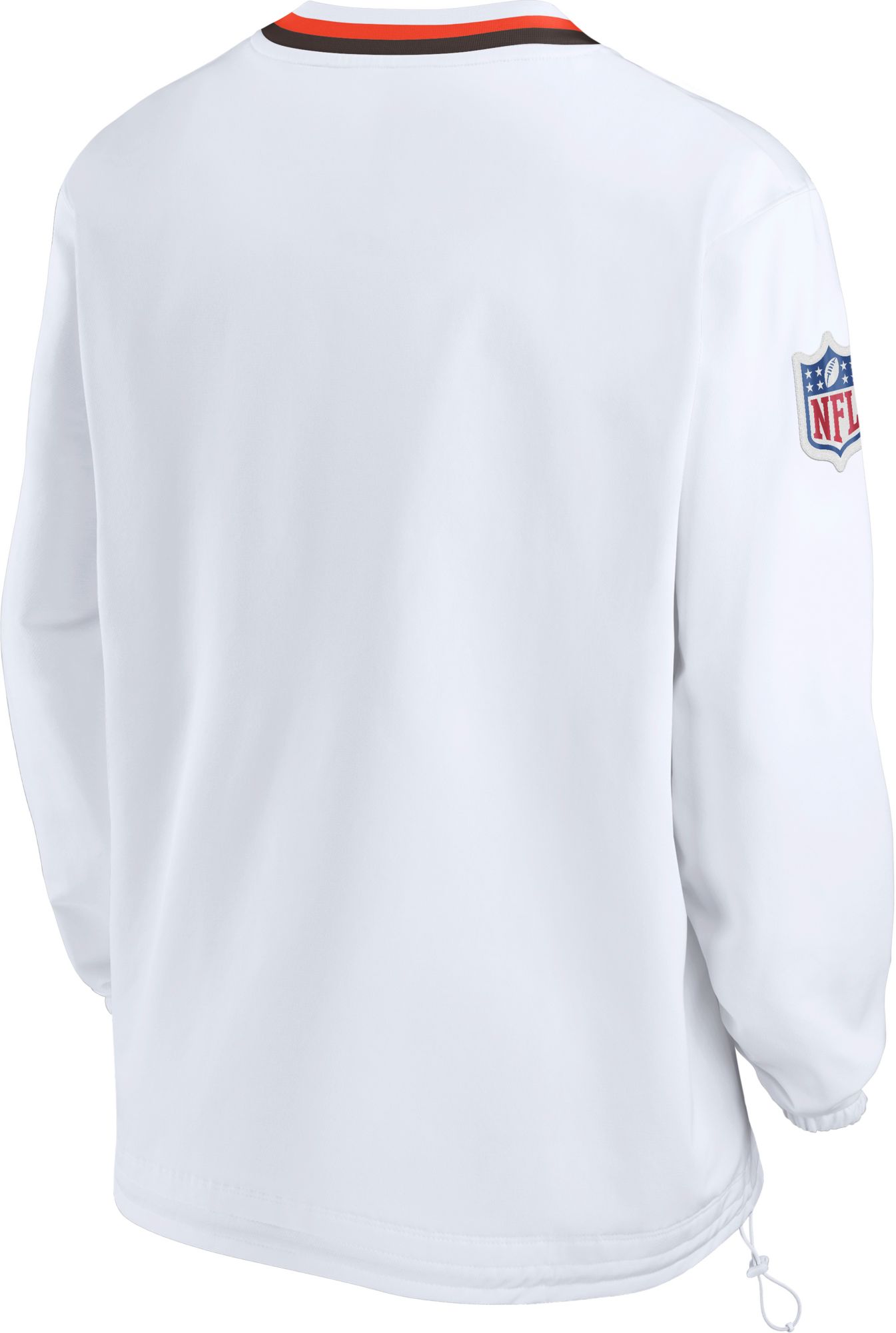 Nike Men's Cleveland Browns 2023 Sideline Alternate White Wind Jacket