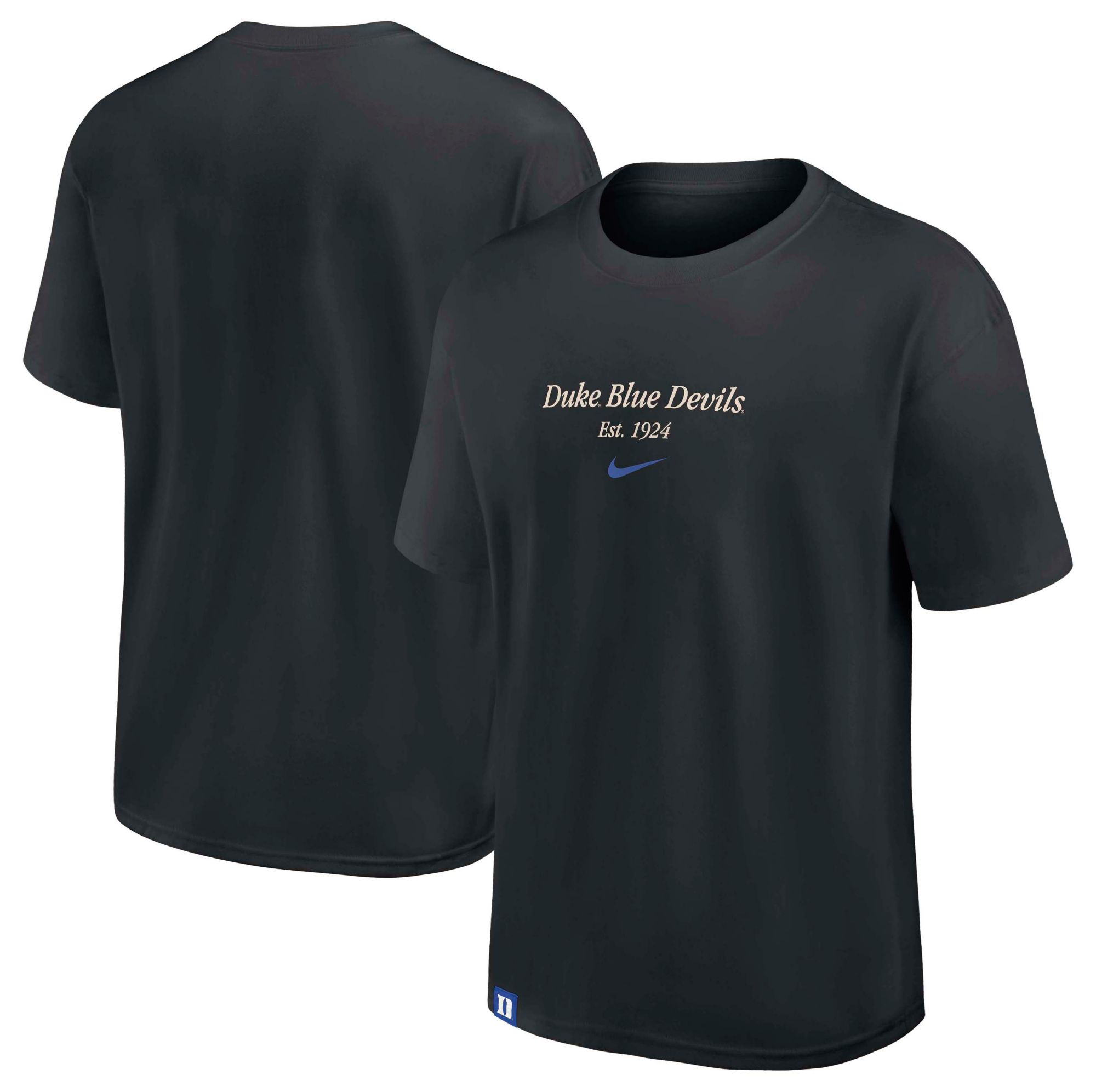 Nike Men's Duke Blue Devils Black Max90 T-Shirt product image