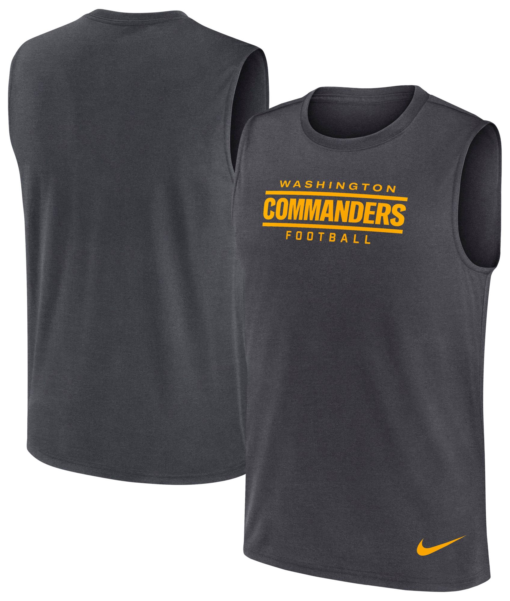 Nike Men's Washington Commanders Anthracite Legend Muscle Tank Top product image
