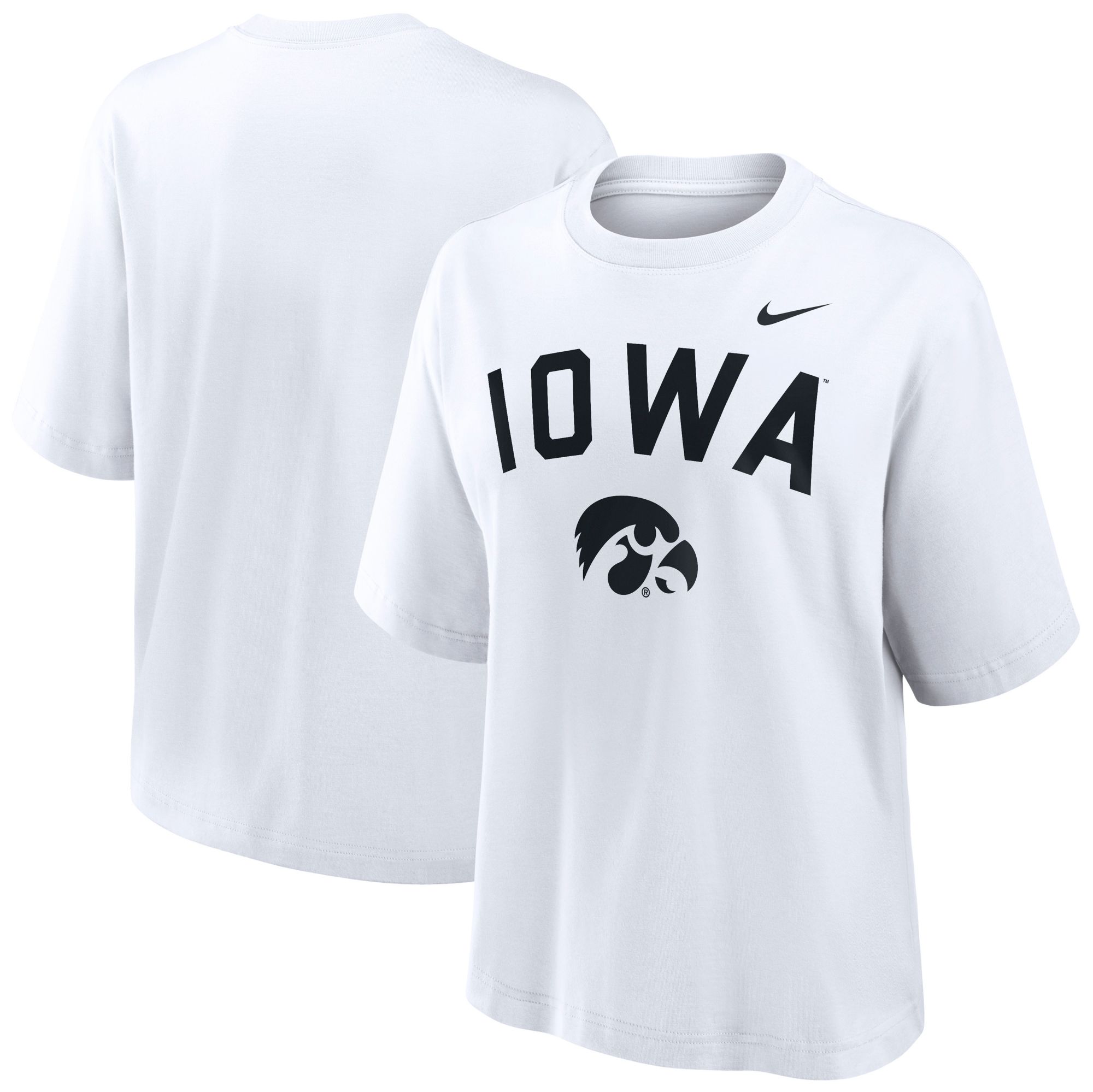 Nike Women's Iowa Hawkeyes White Boxy T-Shirt product image