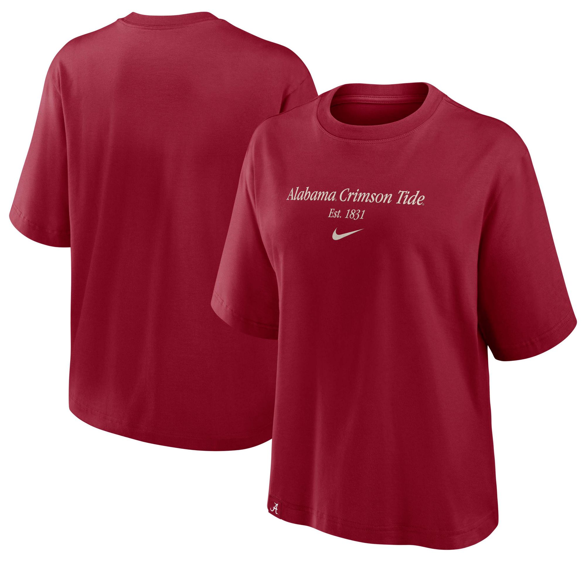 Nike Women's Alabama Crimson Tide Team Crimson Tag Box T-Shirt product image