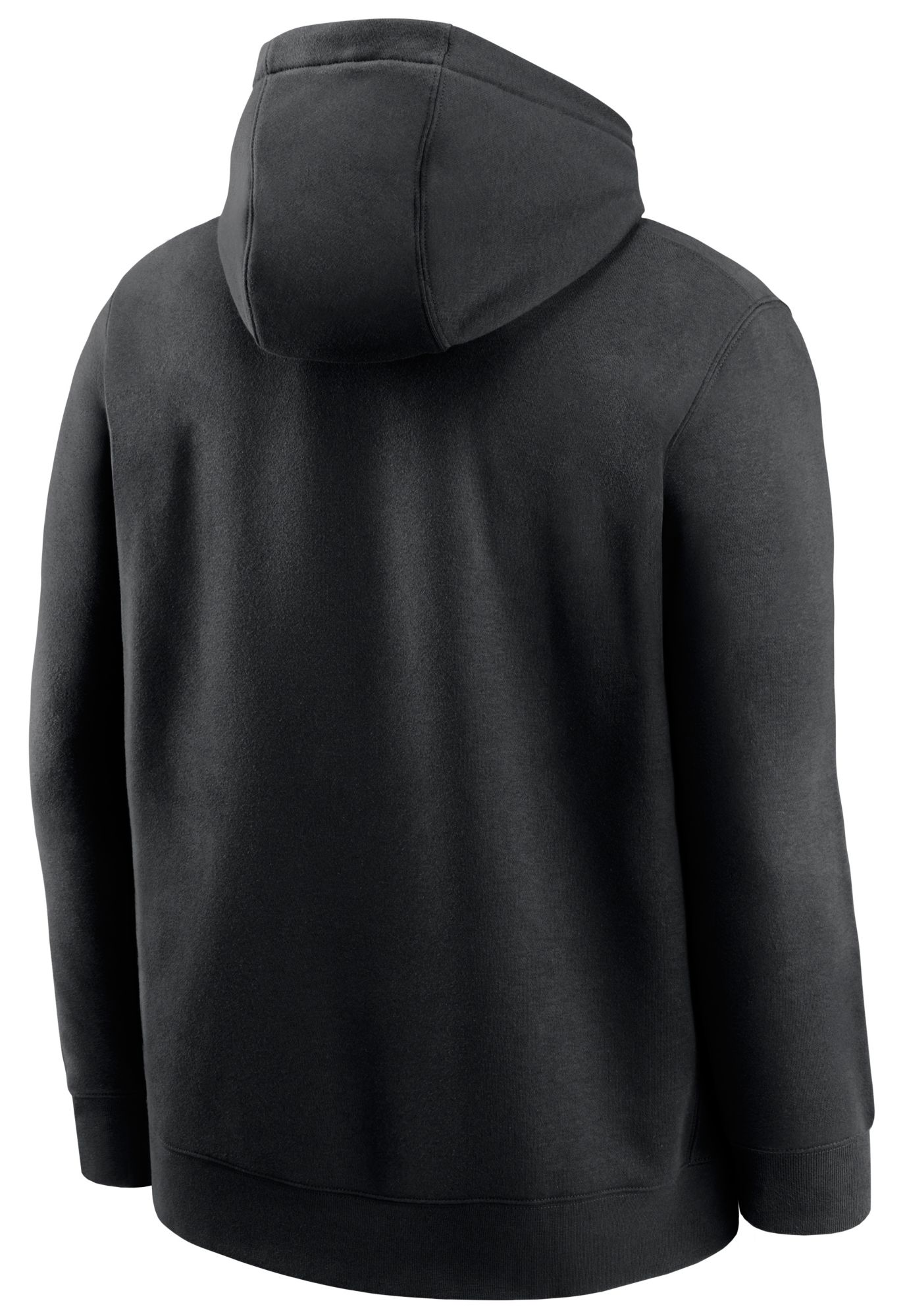 Nike Men's Duke Blue Devils Black Stat Club Fleece Pullover Hoodie product image