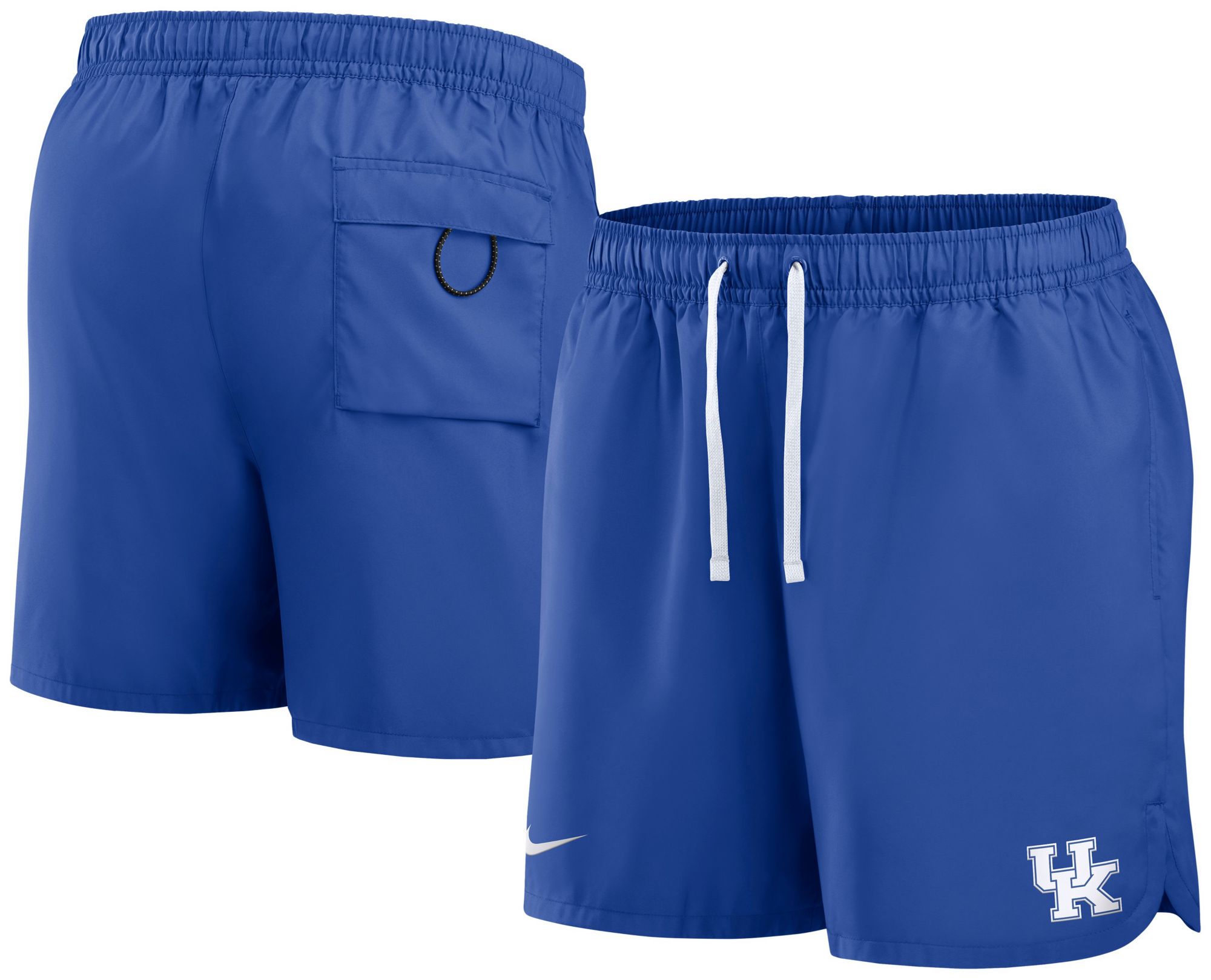 Nike Men's Kentucky Wildcats Game Royal/White Woven Shorts product image