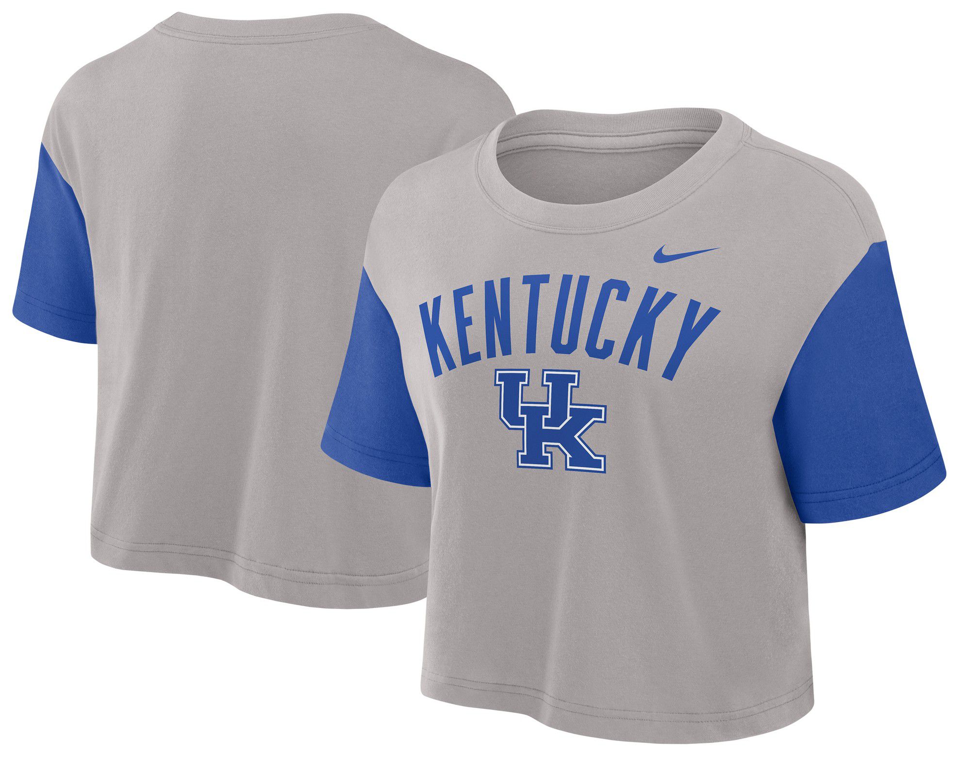 Nike Women's Kentucky Wildcats Color Block Grey T-Shirt product image
