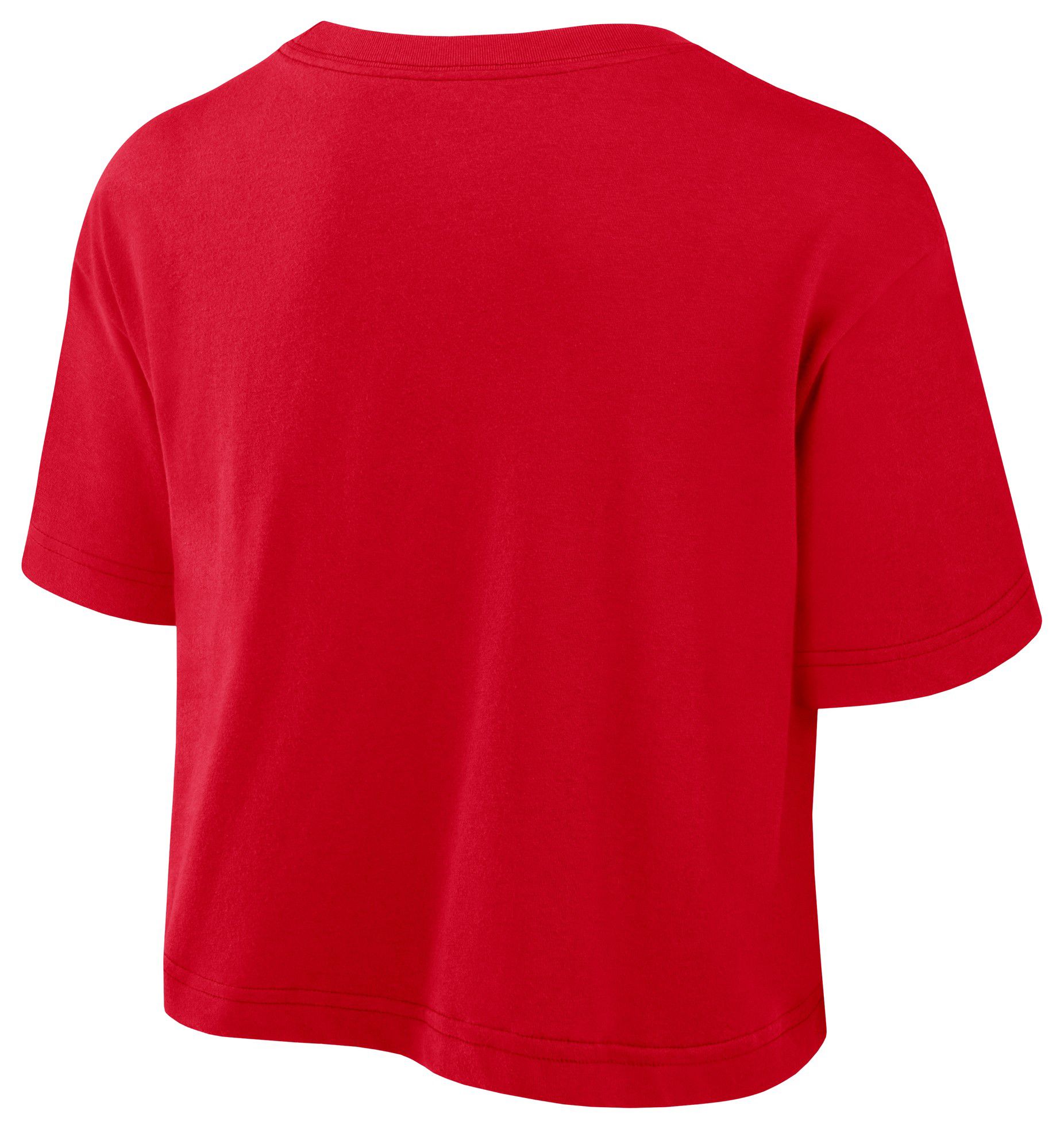 Nike Women's Georgia Bulldogs University Red Arch Cropped T-Shirt product image