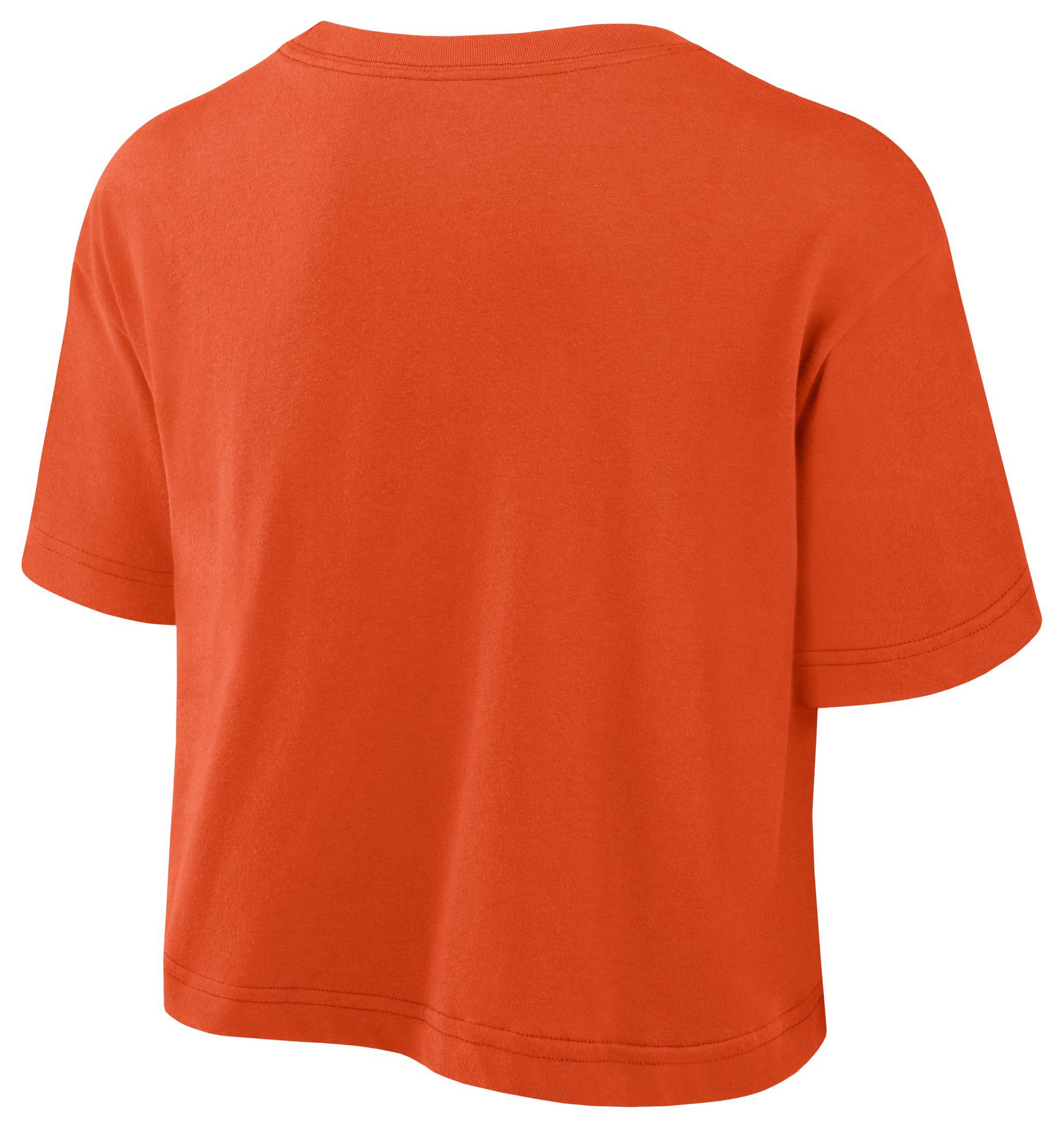 Nike Women's Clemson Tigers University Orange Arch Cropped T-Shirt product image