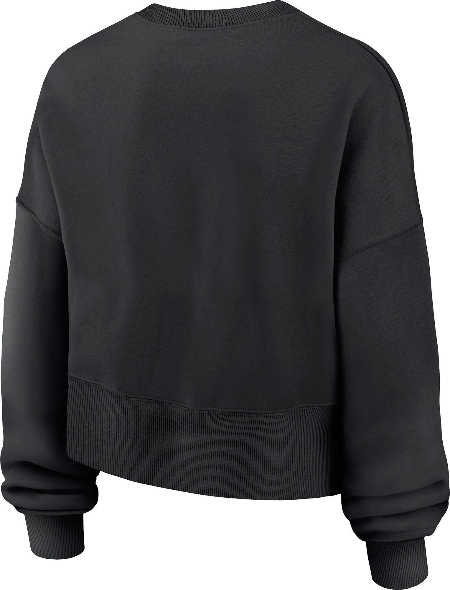 Nike Women's New England Patriots Black Phoenix Arch Oversized Crew Pullover Sweatshirt product image