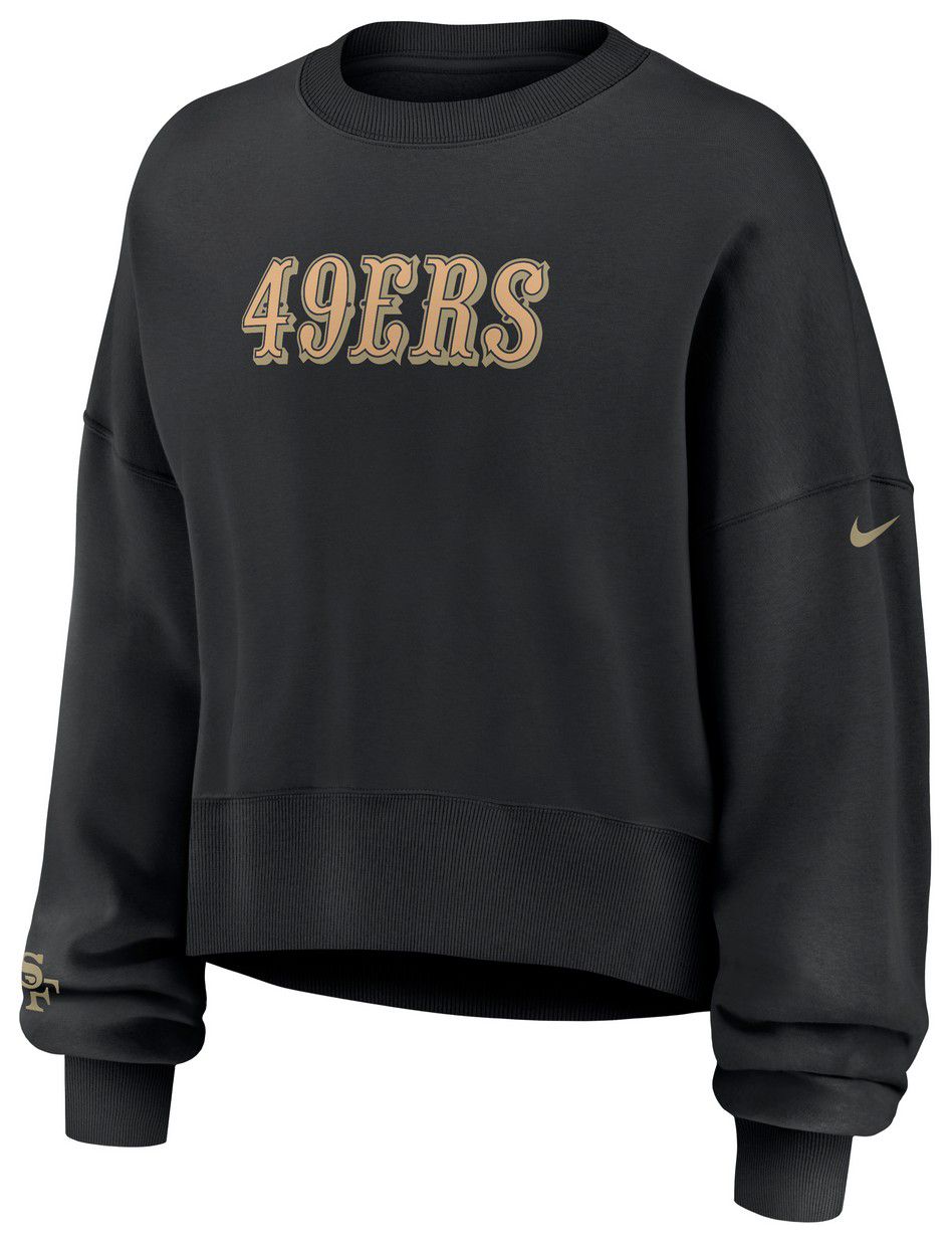 Nike Women's San Francisco 49ers NFL Rivalries Phoenix Crew Sweatshirt product image