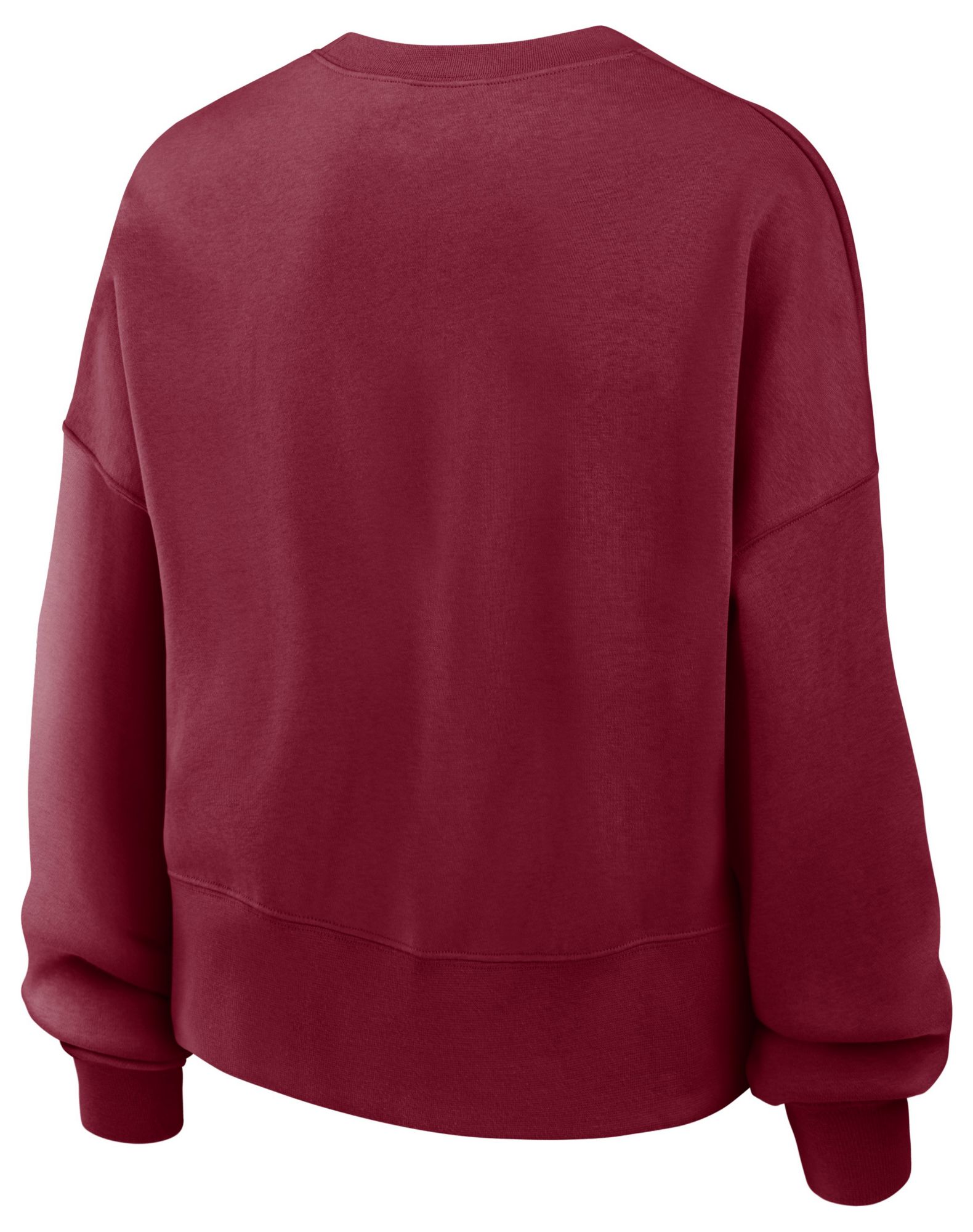 Nike Women's Stanford Cardinal Cardinal Logo Oversized Crew Neck Sweatshirt product image