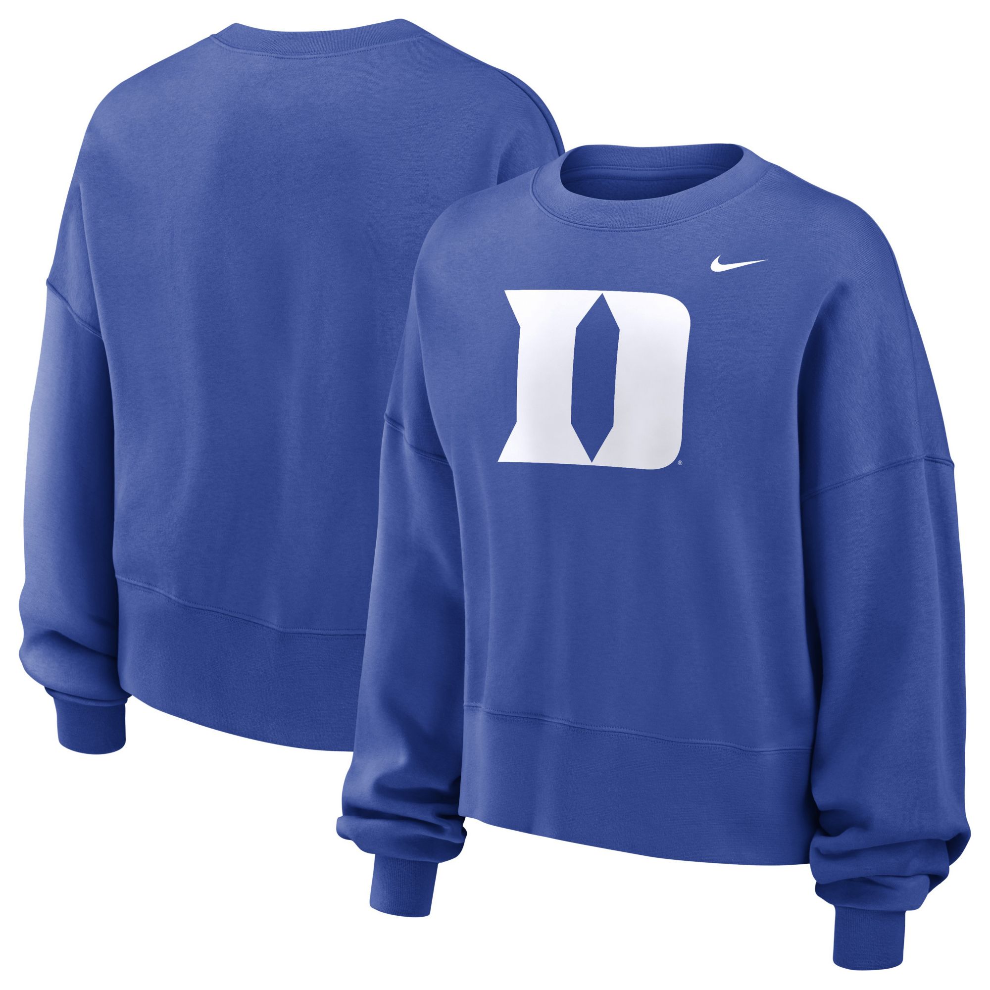 Nike Women's Duke Blue Devils Duke Blue Logo Oversized Crew Neck Sweatshirt product image