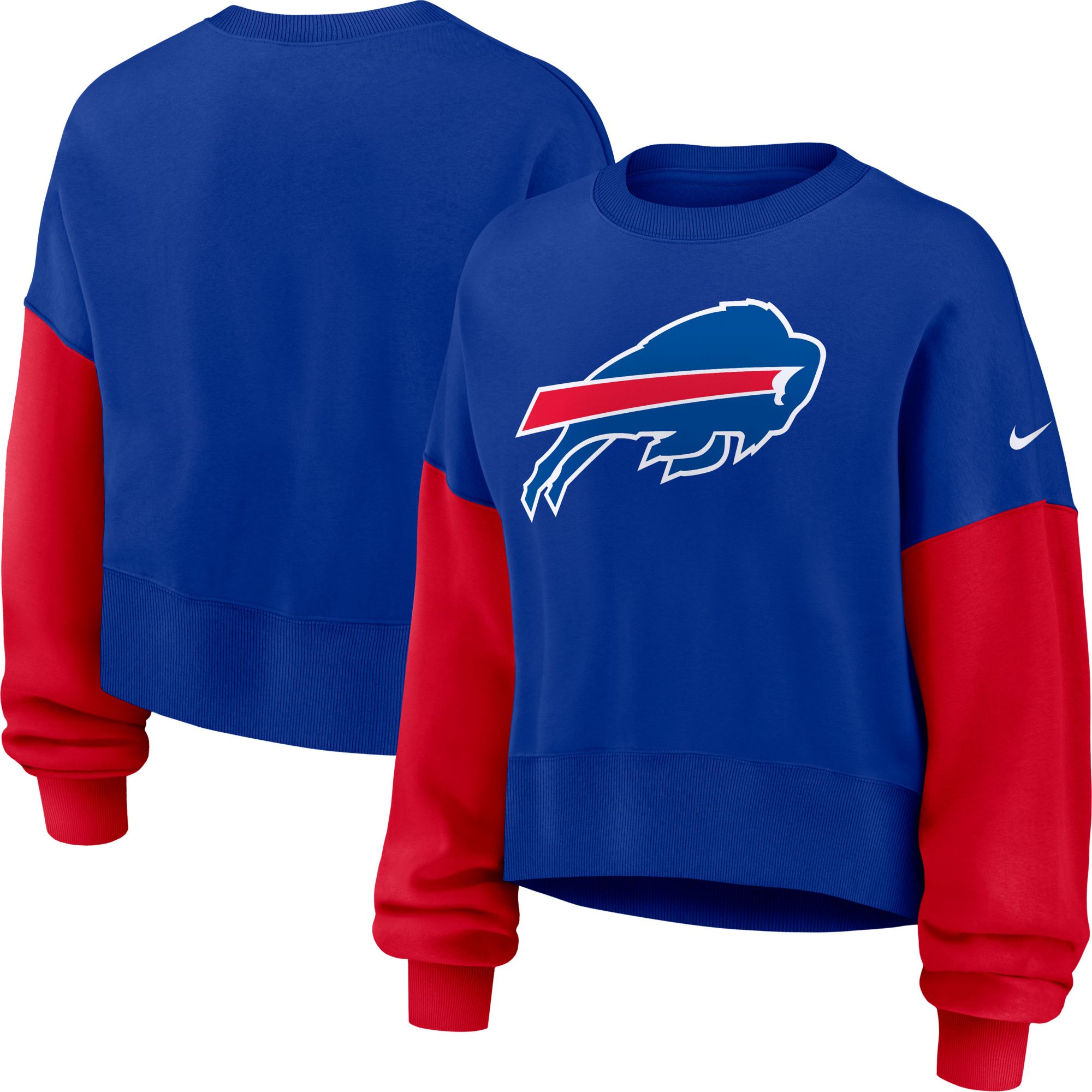Nike Women's Buffalo Bills Old Royal Phoenix Logo Crew Pullover Sweatshirt product image