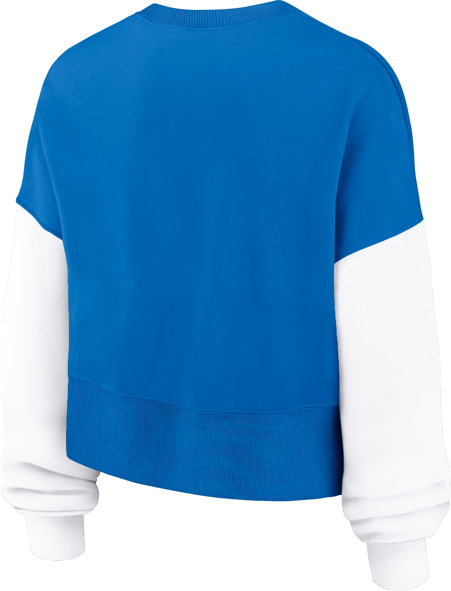 Nike Women's Detroit Lions Blue Spark Phoenix Logo Crew Pullover Sweatshirt product image