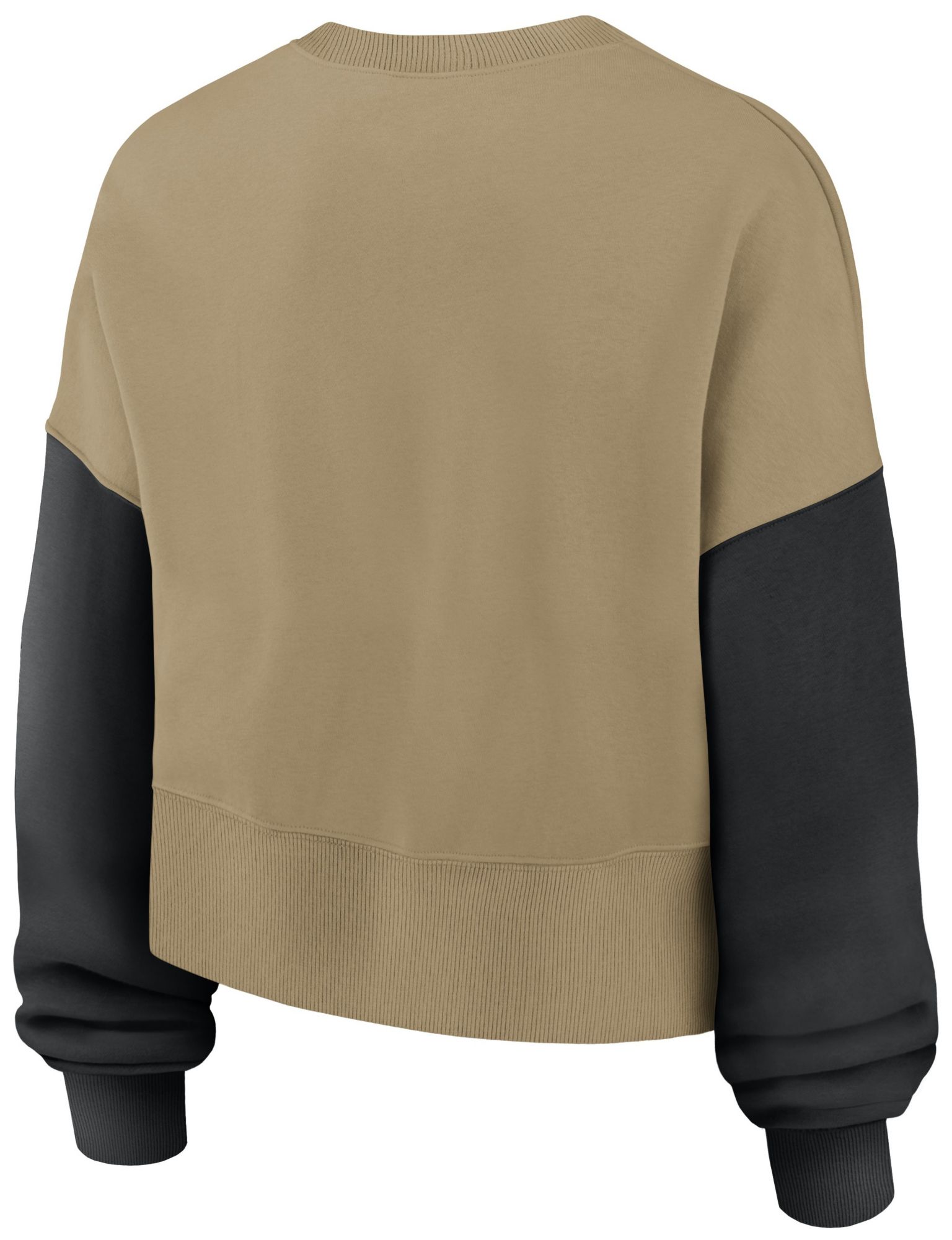 Nike Women's New York Giants Parachute Beige Phoenix Rewind Crew Pullover Sweatshirt product image