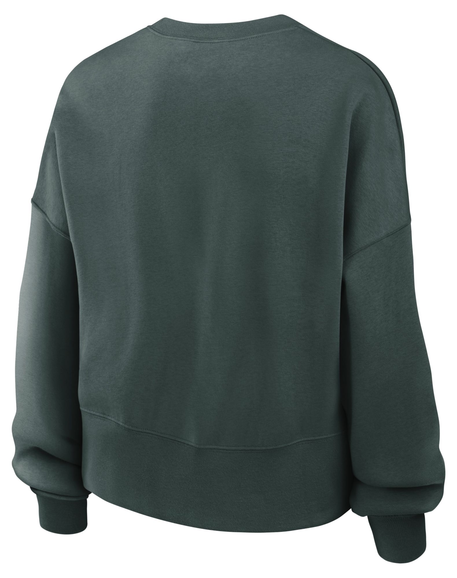 Nike Women's Michigan State Spartans Green Logo Oversized Crew Neck Sweatshirt product image